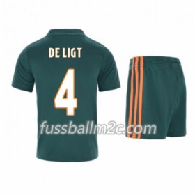 Fußballtrikots Ajax Amsterdam Matthijs de Ligt 4 Kinder Auswärts Trikotsatz 2019-2020